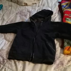 Black "Infamous" Hoody with zipper